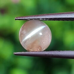 พลอย ตาแมว คริโซเบริล Cat eye Chrysoberyl 1.00 กะรัต (Cts.) พลอยแท้ อัญมณีมงคลประจําวันเกิด เครื่องประดับพลอย