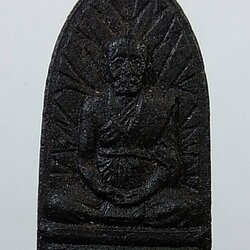 ผ198 พระผงองค์เกศา ครูบาพรหมา วัดพระพุทธบาทตากผ้า จ.ลำพูน