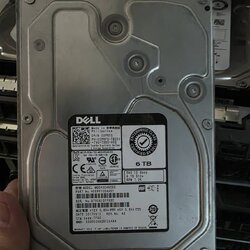 Harddisk Dell SAS 6TB 12Gbps