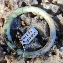 JB6711053 หยก พม่า แท้ Jade กำไลหยก (Jadeite bracelet) พม่า (Myanmar) 50.8 มม.