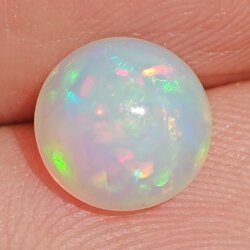 พลอย ไวท์ โอปอล White Opal 1.89 กะรัต (Cts.) พลอยแท้ อัญมณีมงคลประจําวันเกิด เครื่องประดับพลอย