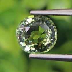 พลอย ทัวร์มาลีน Tourmaline 2.11 กะรัต (Cts.) พลอยแท้อัญมณีมงคล ประจําวันเกิด เครื่องประดับพลอย