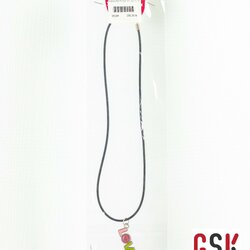 สร้อยคอเชือก+จี้เงิน