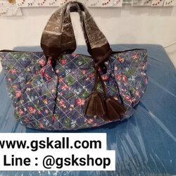 กระเป๋าวินเทจลายดอกไม้