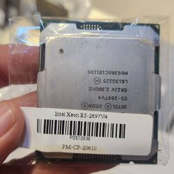 ซีพียู Intel XEON E5 2697 V4 LGA 2011-3 CPU PROCESSOR X99 C612 WORKSTATION SERVER DELL HP มี 8 ตัว