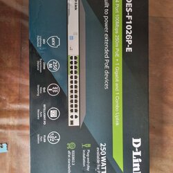 D-Link DES-F1026P-E 250M 24-Port 10/100 PoE/PoE+