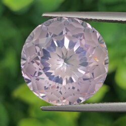 พลอย ลาเวนเดอร์ ควอตซ์ Lavender Quartz 27.72 กะรัต (Cts.) พลอยแท้ อัญมณีมงคลประจําวันเกิด เครื่องประดับพลอย