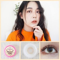 Kitty kawaii สีน้ำตาล