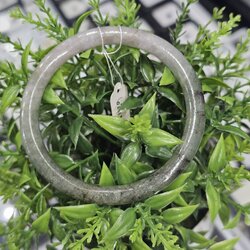 JB0703-014 หยก พม่า แท้ Jade กำไลหยก (Jadeite bracelet) พม่า (Myanmar) 62.1 มม.