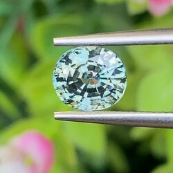 พลอย เพทาย (Zircon) 1.75 กะรัต (Cts.) พลอยแท้ อัญมณีมงคลประจําวันเกิด เครื่องประดับพลอย