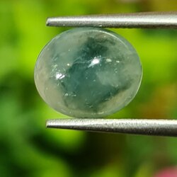 หยกพม่าเจียรนัย (Burmese jade ) 2.17 กะรัต หยกแท้ อัญมณีมงคลประจําวันเกิด เครื่องประดับหยก