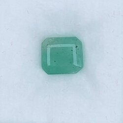 พลอย มรกต Natural Emerald แซมเบีย 1.02 กะรัต (Cts.) พลอยแท้ อัญมณีมงคลประจําวันเกิด เครื่องประดับพลอย