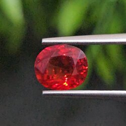 พลอย ทับทิม ซองเจีย Songea Ruby Sapphire 1.75 กะรัต (Cts.) พร้อมใบเซอร์ พลอยแท้ อัญมณีมงคลประจําวันเกิด เครื่องประดับพลอย