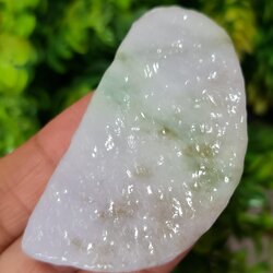 ก้อน หยกพม่า ดิบ Burmese Jadeite Rough 186.79 กะรัต (Cts.) หยกแท้ อัญมณีมงคลประจําวันเกิด เครื่องประดับหยก