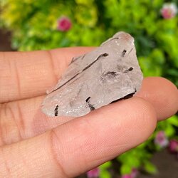 ก้อน ไหมดำ ควอตซ์ แก้วขนเหล็ก Black Rutilated Quartz Rough 54.16 กะรัต Cts. พลอยแท้ อัญมณีมงคลประจําวันเกิด เครื่องประดับพลอย