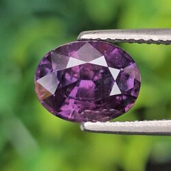 พลอย คัลเลอร์เชนจ์ แซฟไฟร์ Color Change Sapphire 3.40 กะรัต (Cts.) พลอยแท้ อัญมณีมงคลประจําวันเกิด เครื่องประดับพลอย