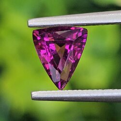 พลอย อุมบาไลต์ การ์เน็ต Umbalite Garnet 1.16 กะรัต (Cts.) ดิบ Unheated ลอยแท้ อัญมณีมงคลประจําวันเกิด เครื่องประดับพลอย