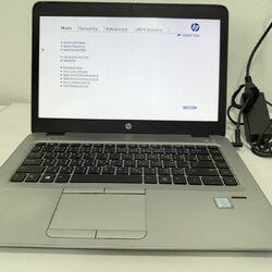 Notebook HP EliteBook 840 G4 (i5-7300U/8GB/M.2 256GB) ไม่มี Adapter แบตเสื่อม จอ Bright ขอบยางเสื่อม
