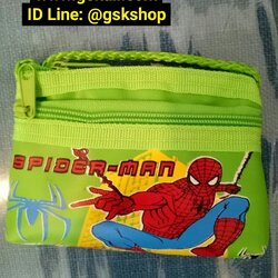 กระเป๋าเด็กมีสองซิปลายสไปเดอร์แมน