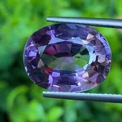 พลอย อเมทิส Amethyst 10.14 กะรัต (Cts.) พลอยแท้ อัญมณีมงคลประจําวันเกิด เครื่องประดับพลอย