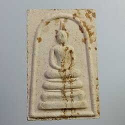 ผ2775 พระสมเด็จ หลังรูปเหมือน หลวงพ่อท้วม วัดศรีสุวรรณ จ.สุราษฎร์ธานี ปี2540 มีเกศา