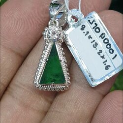 หยก พม่า แท้ Jade จี้หยก (Jade Pendant) พลอยแท้ อัญมณีมงคลประจําวันเกิด เครื่องประดับพลอย