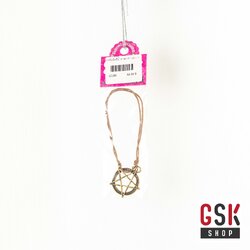 สร้อบข้อมือเชือก สีน้ำตาล