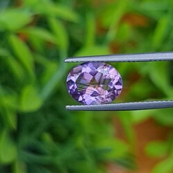 พลอย อเมทิส Amethyst 2.79 กะรัต (Cts.) พลอยแท้ อัญมณีมงคลประจําวันเกิด เครื่องประดับพลอย