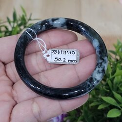 JB6711110 หยก พม่า แท้ Jade กำไลหยก (Jadeite bracelet) พม่า (Myanmar) 50.2 มม.