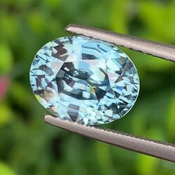 พลอย เพทาย (Zircon) 5.00 กะรัต (Cts.) พลอยแท้ อัญมณีมงคลประจําวันเกิด เครื่องประดับพลอย