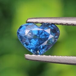 พลอย ไพลิน (Blue Sapphire) 1.05 กะรัต (Cts.) พลอยแท้ อัญมณีมงคลประจําวันเกิด เครื่องประดับพลอย