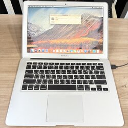 Macbook Air 13" Early 2015(i5-5250U/4GB/SSD 128GB)+Adapter จอไม่ดี ตามรูป มุม เครื่องบุบ