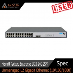 Hewlett Packard Enterprise 1420-24G-2SFP Unmanaged L2 Gigabit Ethernet (10/100/1000)