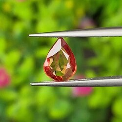 พลอย บุษราคัม Yellow Sapphire 0.99 กะรัต (Cts.) พลอยแท้ อัญมณีมงคลประจําวันเกิด เครื่องประดับพลอย