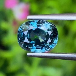 พลอย เพทาย (Zircon) 3.24 กะรัต (Cts.) พลอยแท้ อัญมณีมงคลประจําวันเกิด เครื่องประดับพลอย