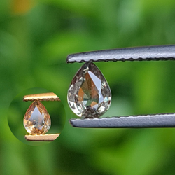 พลอย อเล็กซานไดร์ (Natural Alexandrite Chrysoberyl) 0.40 กะรัต (Cts.) ดิบ (Unheated) พร้อมใบเซอร์ พลอยแท้ อัญมณีมงคลประจําวันเกิด เครื่องประดับพลอย