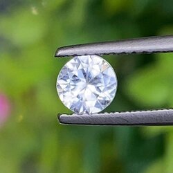 พลอย เพทาย Natural Zircon 0.66 กะรัต (Cts.) 1 เม็ด (Pcs.) พลอยแท้ อัญมณีมงคลประจําวันเกิด เครื่องประดับพลอย