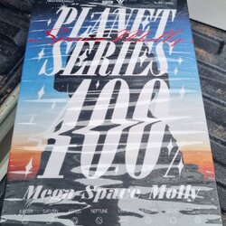 POP MART MEGA Space Molly 400% Planet Series ใหม่ในซีล