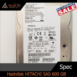 Hadrdisk HITACHI SAS 600 GB