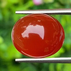 พลอย โมรา Natural Chalcedony 11.80 กะรัต (Cts.) พลอยแท้ อัญมณีมงคลประจําวันเกิด เครื่องประดับพลอย