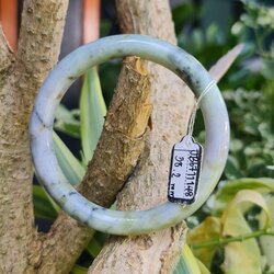 JB6711148 หยก พม่า แท้ Jade กำไลหยก 58.2 มม. (Jadeite bracelet) พม่า (Myanmar)