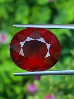 พลอย เฮลโซไนท์ การ์เน็ท Hessonite Garnet 11.30 กะรัต (Cts.) ดิบ Unheated พลอยแท้อัญมณีมงคล ประจําวันเกิด เครื่องประดับพลอย