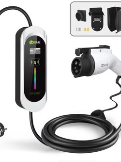 เครื่องชาร์จ EV 16A 1เฟส 220V Type.2 ใช้ในบ้าน / แบบพกพา