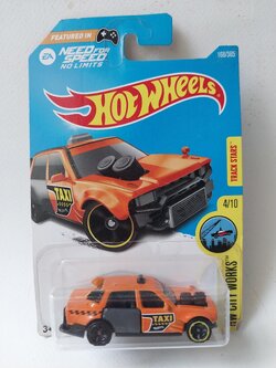 มีหลายภาพ, โมเดลรถแท็กซี่ Hot Wheel Track Star,Time Attaxi