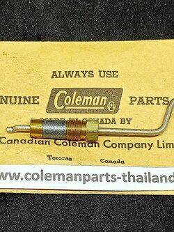 Coleman stove วาล์วยกเข็มเตารุ่น 500