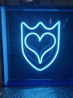 #กล่องอะคริลิคไฟนีออนLED