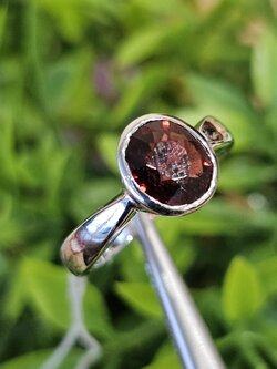 แหวน พลอย การ์เน็ต (Size) 53 Garnet Ring