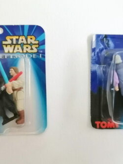 ของเล่นสตาร์วอส์ Star Wars แพคจิ๋๋ว ขนาดเล็กของTOMY ของเก่าไม่ค่อยพบเจอที่ไหน ขายคู่