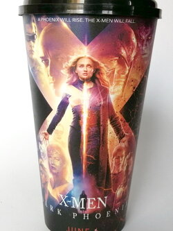 แก้วน้ำเมเจอร์ THE X-MEN DARK PHOENIX งานเก็บสะสม ไม่มีท๊อปเปอร์ เอ็กซ์เม็น ดาร์คฟีนิกซ์