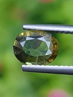 พลอย บุษราคัม yellow sapphire 2.00 กะรัต (Cts.) พลอยแท้ อัญมณีมงคลประจําวันเกิด เครื่องประดับพลอย